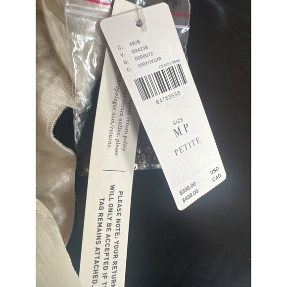 NWT Anthropologie Zvezda Beaded Embellished Maxi Dress Med Petite Boho - Picture 5 of 9